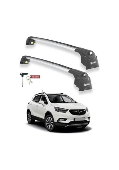 Turtle Opel Mokka X 2016-2020 Ara Atkı Air2 Gri