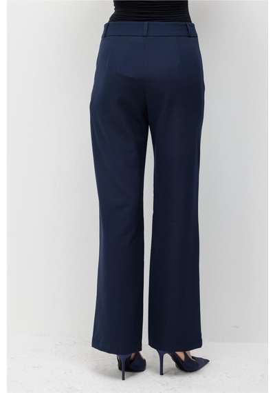 Mizalle Basic Double Klasik Lacivert Pantolon