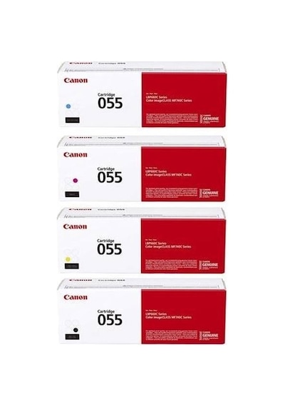 Canon Crg-055 Siyah-Mavi-Sarı-Kırmızı Toner 3014C002