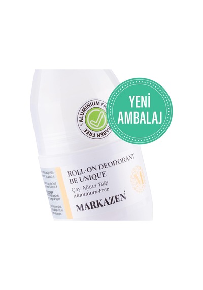 Be Unique Roll-on Deodorant, Alüminyumsuz, Çay Ağacı Yağlı, Dermatolojik Testli, Unisex, 50 Ml
