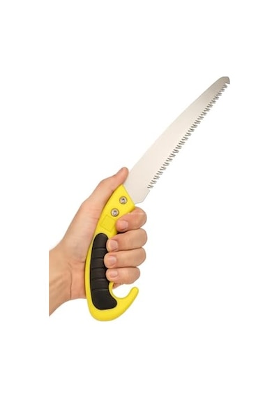 Busstier Budama Testeresi, 30 Cm Paslanmaz Çelik Dişli Bıçak, 17 Cm Ergonomik Saplı, Ağaç Dalları Ve Bahçe Budama İşleri İçin El Testeresi, Hafif Ve Dayanıklı Yapı