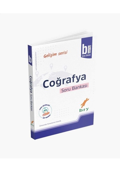 Coğrafya B Serisi Orta Düzey Soru Bankası Çok Renkli