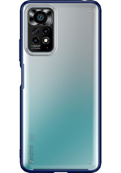 Zore Redmi Note 11 Global Kılıf Msra Volks Kapak - Siyah Siyah