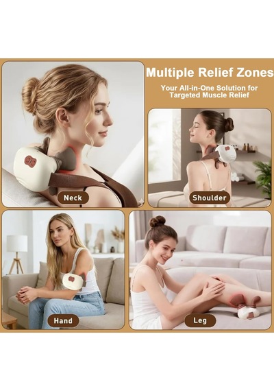 Isıtmalı Omuz Masaj Aleti, Shiatsu Boyun Ve Sırt Masaj Aleti, Baba, Anne, Yorgunluk, Rahatlama, Kas Gevşemesi İçin Şarj Edilebilir Derin Doku Yoğurma Masaj Yastığı Isıtmalı Omuz Masaj Aleti, Shiatsu Boyun Ve Sırt Masaj Aleti, Baba, Anne, Yorgunluk, Rahatlama, Kas Gevşemesi İçin Şarj Edilebilir Derin Doku Yoğurma Masaj Yastığı