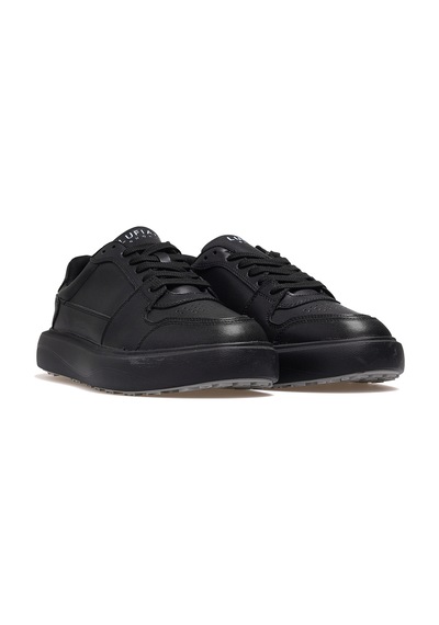 Lufian Lufıan Mateas Erkek Deri Sneaker Günlük Ayakkabı 25k 112230251 Siyah Siyah