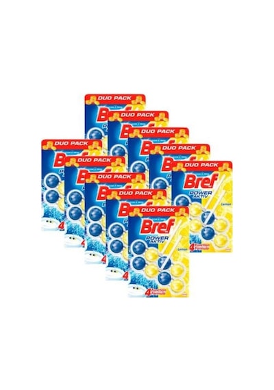 Bref Power Aktiv Wc Klozet Blok Limon 10'lu 2 x 50 G