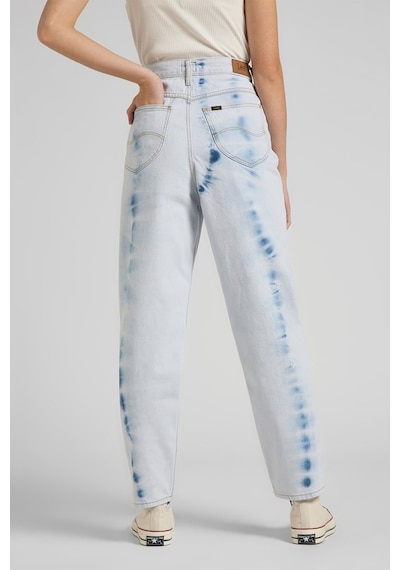 Lee Stella Regular Fit Çok Yüksek Bel Normal Paça Pamuk Mavi Kadın Jean Denim Kot Pantolon L31JGAOL Mavi