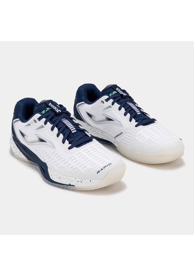Joma Traps2602ac Rapid Sert Kort Erkek Tenis Ayakkabısı Beyaz / Lacivert