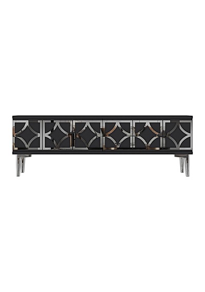 Tsa1237as - Lemtv120 Tv Stand, Tv Sehpası Antrasit - Sılver 120cm