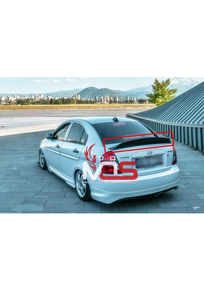 Hyundai Accent Era Msport Spoiler Fiberglass Boyasız
