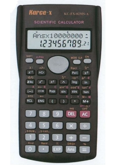 Karce-X KC-FX-82MS-A Bilimsel Fonksiyonlu Hesap Makinesi
