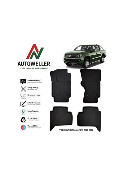 Volkswagen Amarok 2010-2022 Havuzlu Oto Paspas