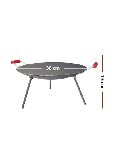 Orcamp G-380 Ayaklı Kavurma Sacı