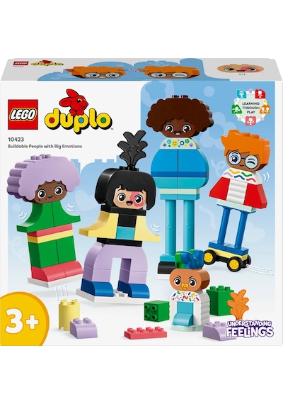 LEGO® DUPLO® Kasabası İnşa Edilebilen Duygulu İnsanlar 10423 3+ Eğitici Oyuncak Yapım Seti - 71 Parça