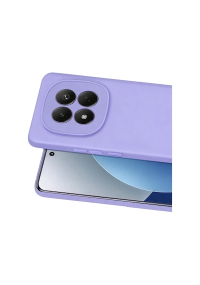 Xiaomi Redmi Note 15 Pro 5g Uyumlu First Silikon - Lila