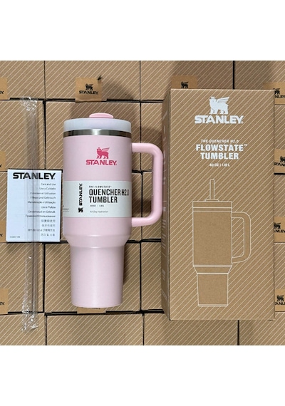 Stanley Quencher H2.0 Tumbler Termos Pipetli Bardak 1.18 Lt Sakura Pembe