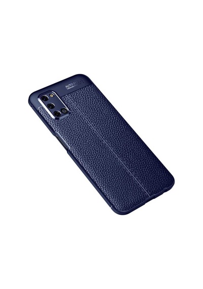 Oppo A72 Kılıf Zore Niss Silikon Kapak Lacivert