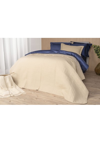 Milano Classic Royal Blue 240 Tc Armürlü Pamuk Saten Nevresim Takımı Renkli
