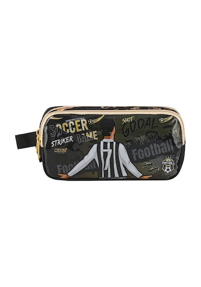 Muggle Mu-9140 İlkokul Sırt Çantası Soccer Game + Beslenme Çantası + Kalem Kutusu