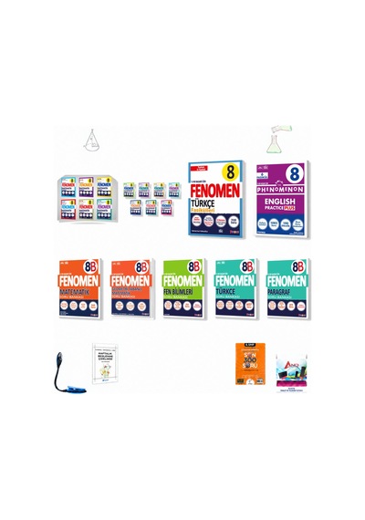 Fenomen Yayıncılık 8 Lgs 9k Set Gh-02