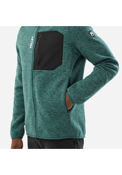 Millet Cham Knı Jkt Erkek Polar Ceket Tam Fermuar Mıv10618 N4238 Yeşil