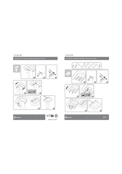 7401b003-0041 Dar Lavabo 60x38 Cm Beyaz Çok Renkli