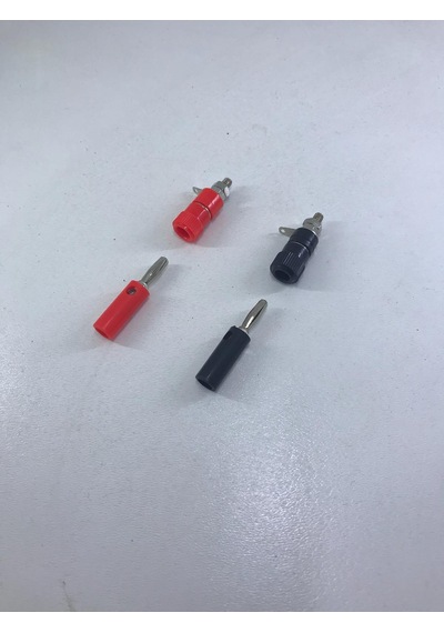 4 Adet Prob Soketi Erkek Dişi Devreler İçin Banana Fiş