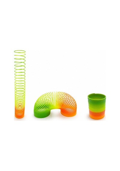 Rainbow Gökkuşağı Stres Yayı - Kutulu Küçük Boy Plastik Slinky Oyuncak