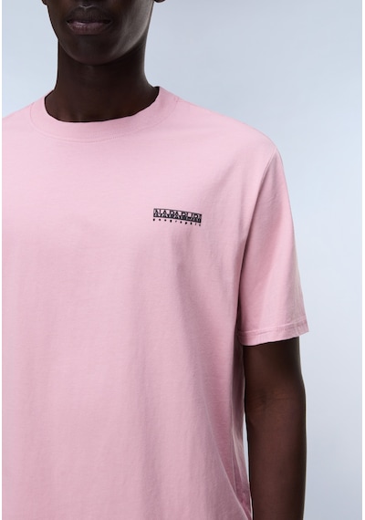 Napapijri S-small Box Ss Erkek T-shirt-31963 Pembe Napapijri S-small Box Ss Erkek T-shirt-31963 Pembe