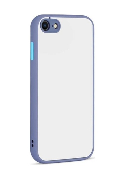 Apple Uyumlu iPhone 8 Kılıf Zore Hux Kapak Mor