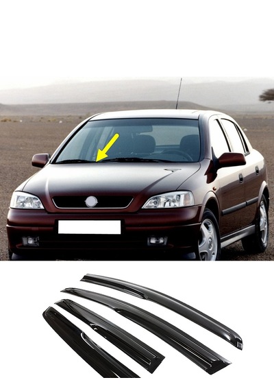 Opel Astra G Sedan Ön Arka 4.lü Cam Rüzgarlığı
