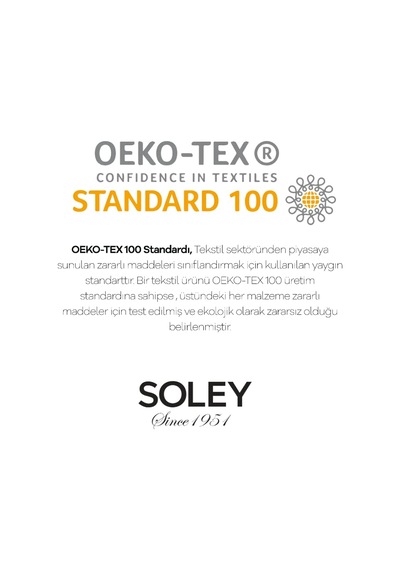Lexroo Soley Sıvı Geçirmez Pamuklu Alez Yastık Koruyucu 2 Adet