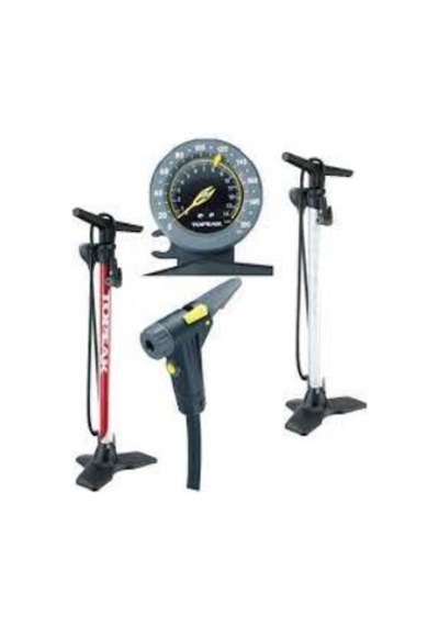 Topeak Joeblow Race Ayaklı Pompa Kırmızı/beyaz Tjb-rc1r Siyah