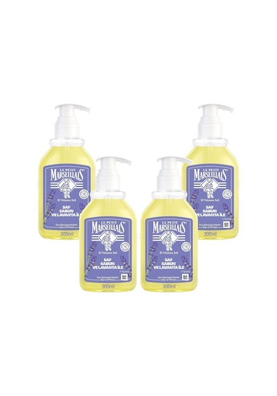 Le Petit Marseillais Lavanta Yağlı Saf Sıvı Sabun 4 x 300 ML