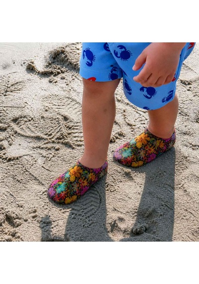 Gripptoes Kaymaz Damla Tabanlı Deniz&havuz Çorabı J1 Çok Renkli