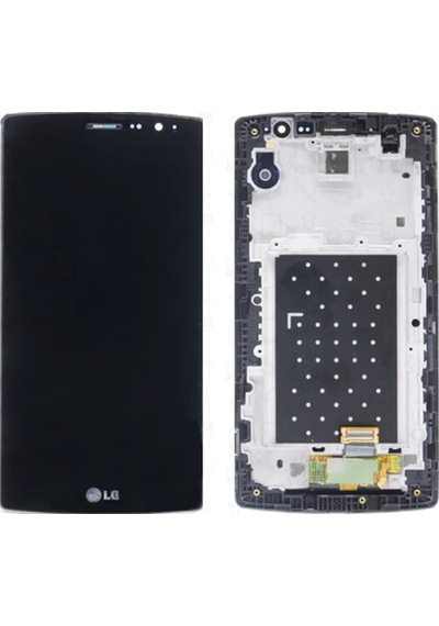 LG Uyumlu G4 Mini Lcd Ekran Dokunmatik Siyah Çıtalı