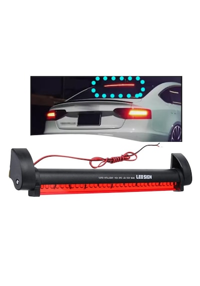 Çakar Modüllü 20 Modlu 32 Ledli Arka Cam 3.stop Lambası 12v.
