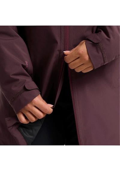 Jack Wolfskın Jack Wolfskin Heidelstein Ins Kadın Mor Outdoor Ceketi I0116 Mürdüm