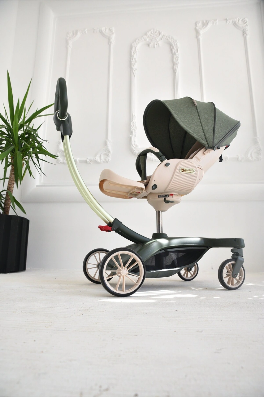Premıum Bebek Arabası Ebr-750 Zeytin Yeşili