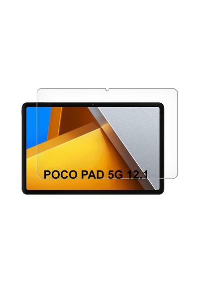 Xiaomi Poco Pad 12.1 İnç İle Uyumlu Tam Koruma Nano Esnek Tablet Kırılmaz Ekran Koruyucu