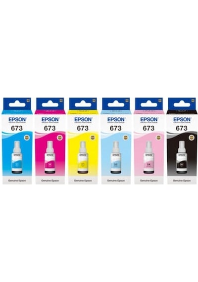 Epson 673 Mürekkep Seti L800/l805/l810/l850/l1800