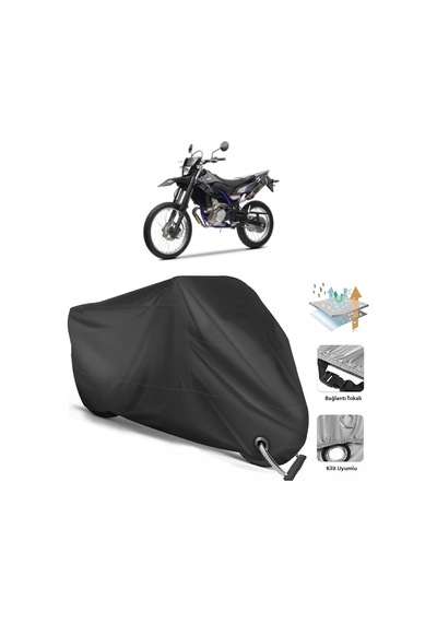 Yamaha Wr 125 R Motosiklet Branda (Bağlantı, Kilit Uyumlu)-Siyah (457276611)