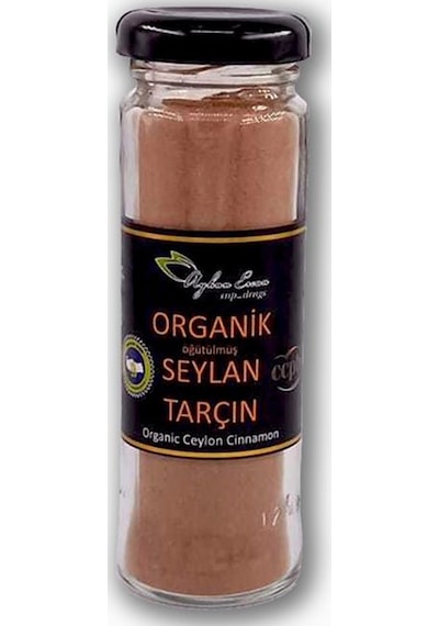 Ayhan Ercan Toz Organik Seylan Tarçını 40 G