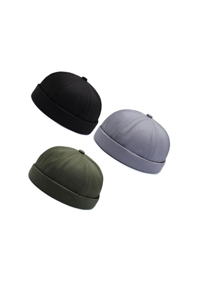 Aida Jewelss 3 Lü Set %100 Pamuk Cap Ayarlanabilir Docker Şapka Yazlık Takke Şapka Retro Şapka Takke Şapka Siyah - Gri Aida Jewelss 3 Lü Set %100 Pamuk Cap Ayarlanabilir Docker Şapka Yazlık Takke Şapka Retro Şapka Takke Şapka Siyah - Gri