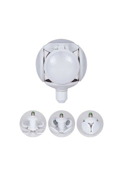 30 Watt, Gün Işığı Renkli Katlanır Led Ampul, Enerji Tasarruflu, 3000 Kelvin Dekoratif Led Ampul