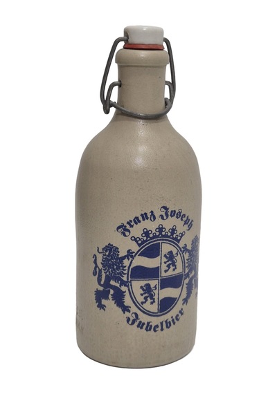Franz Joseph Jubelbier Vintage Seramik Bira Şişesi 500ml 003