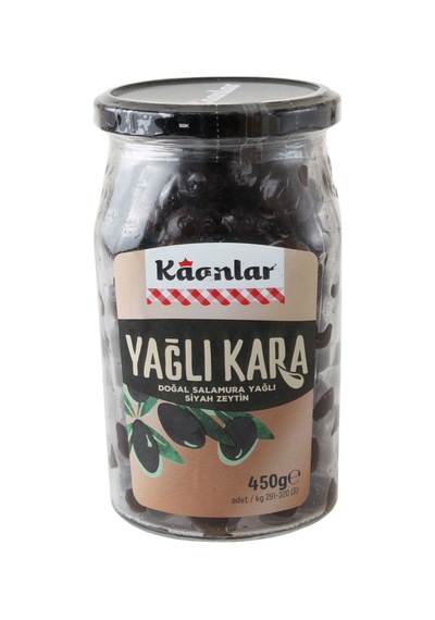 Kaanlar Yağlı Kara Siyah Zeytin 450 G 7'li Avantaj Paketi Mıchu