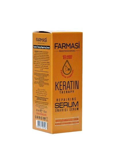 Farmasi Keratin Therapy Repairing Terapi Onarıcı Saç Bakım Serumu 30 ML