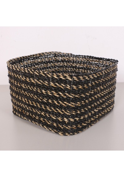 Karadeniz Muz Lif El Yapımı Yuvarlak Büyük Sepet 35x35x20 Cm