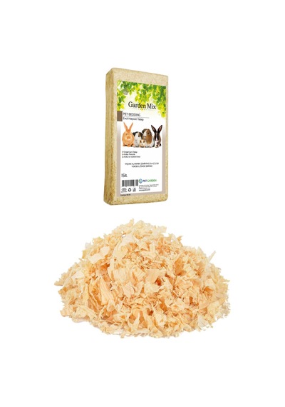 Kemirgen Talaşı Doğal Çam Talaşı 15 Lt X 3 Adet Tavşan Hamster Ginepig
